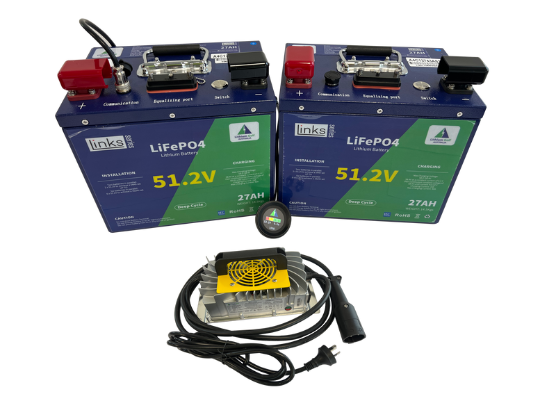 Links Series Parallel batteries ski