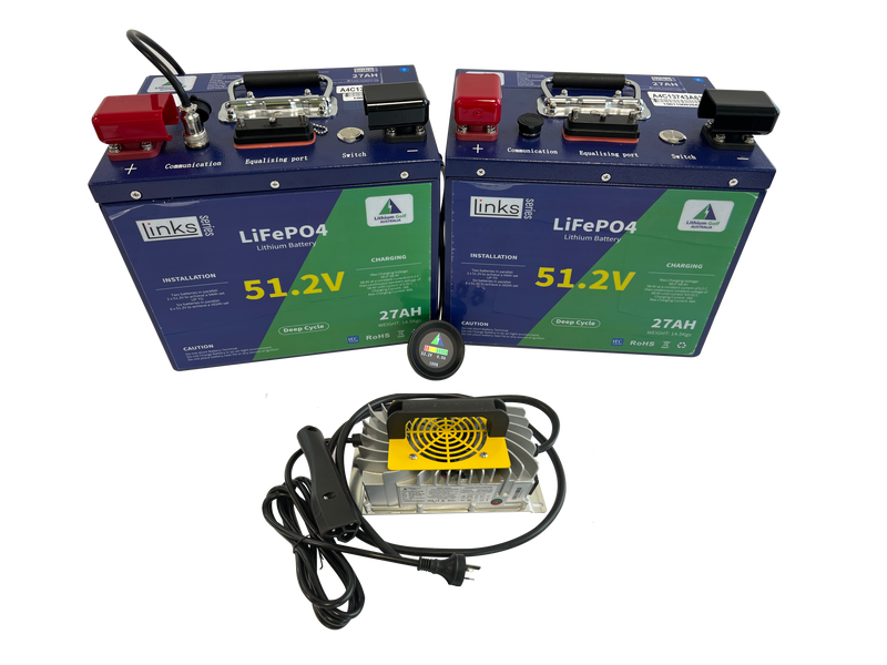 Links Series Parallel batteries ski