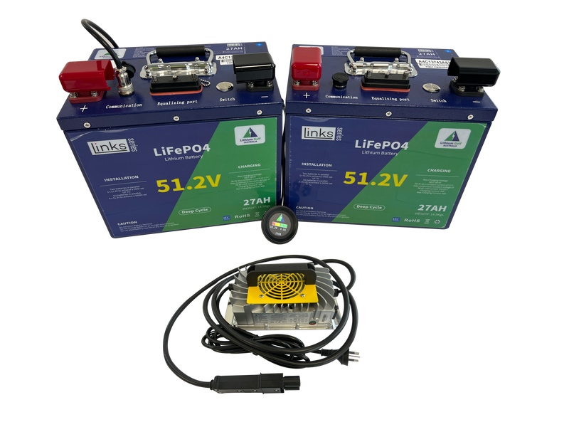 Links Series Parallel batteries ski