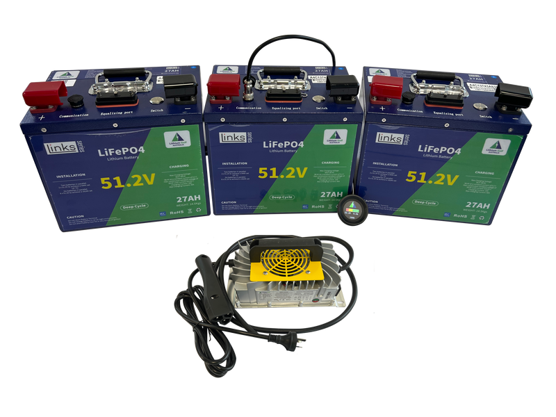 Links Series Parallel batteries ski