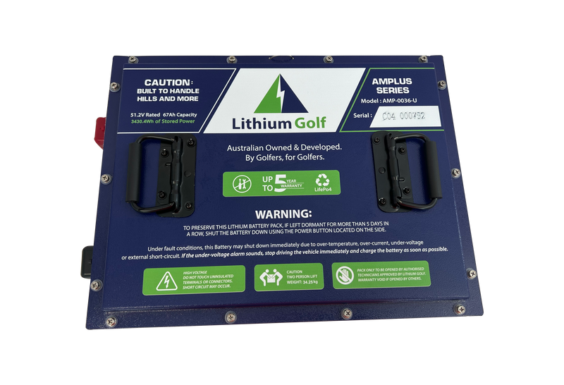Lithium Golf Amplus Series 51.2V67Ah Universal