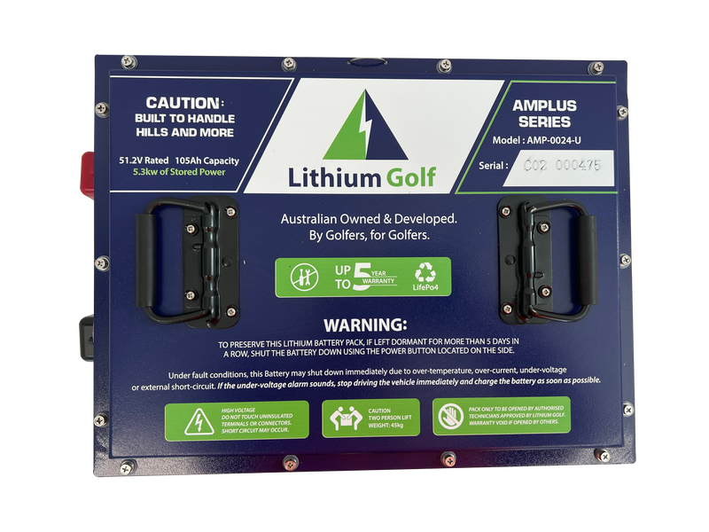 Lithium Golf Amplus Series 51.2V105Ah Universal